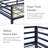 Audreena Twin Metal Platform Loft Bed-50208494