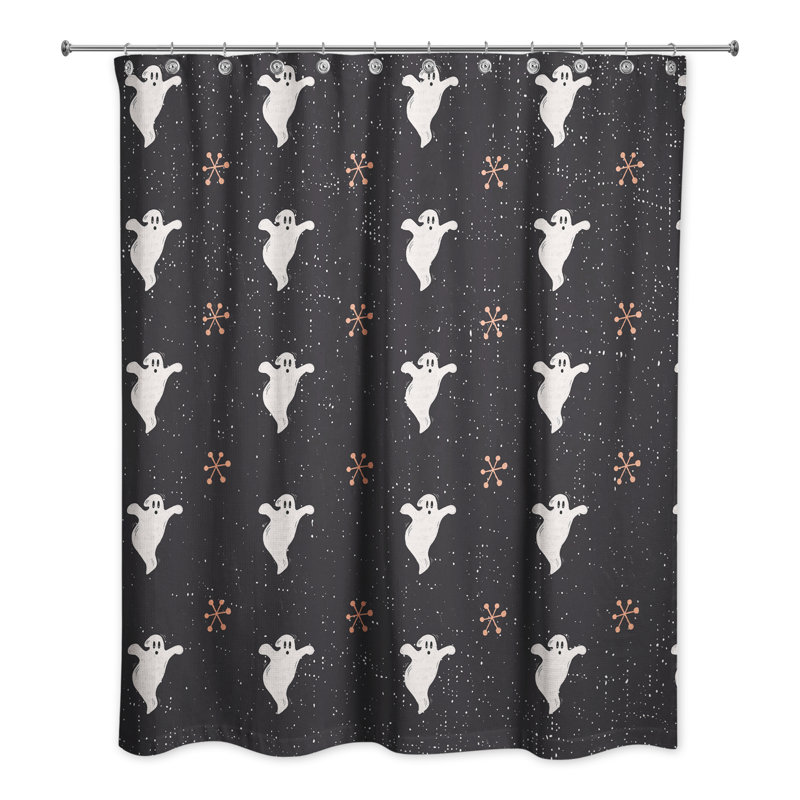 Rideau de douche simple abstrait Selini