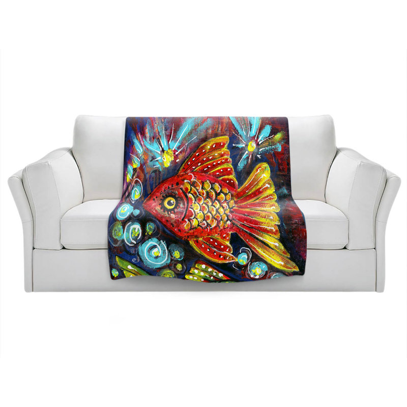 Hand Woven Throw Blanket, 68" x 80"