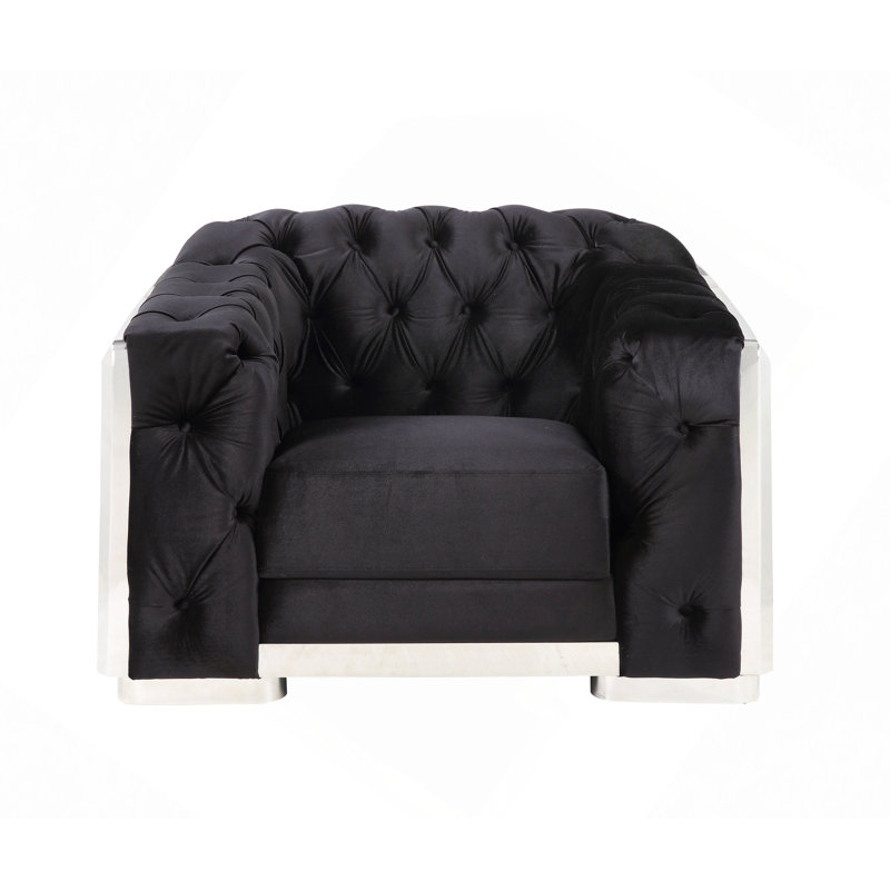 Fauteuil en velours