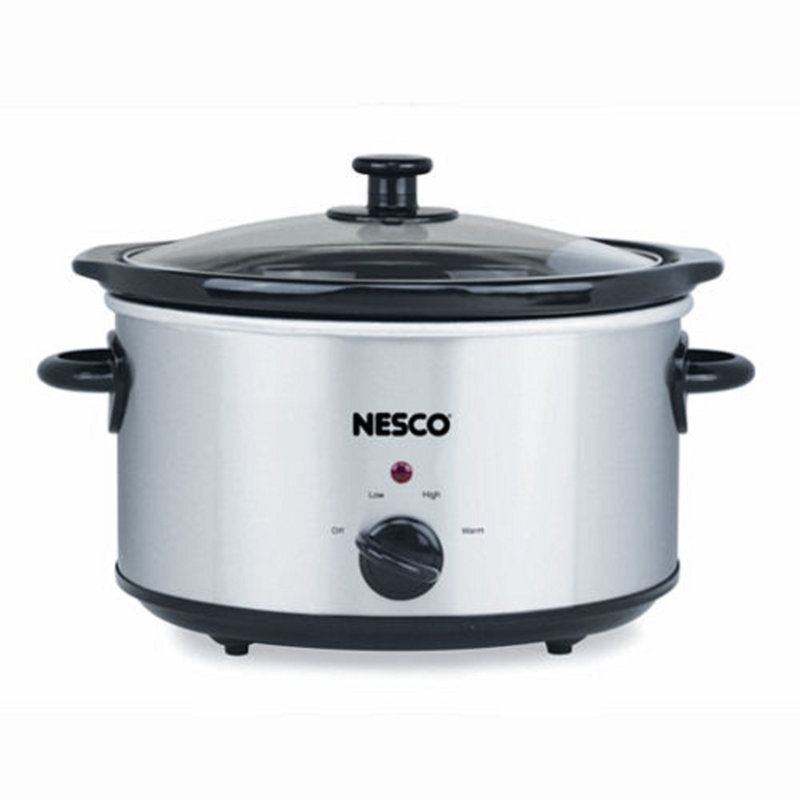 Mijoteuse en acier inoxydable Nesco, 4 pintes, Argent