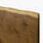 Cortina Solid Oak Wood Bed Live Edge Rectangular Headboard Brown Finish 4 Leg Bed Frame-98847114