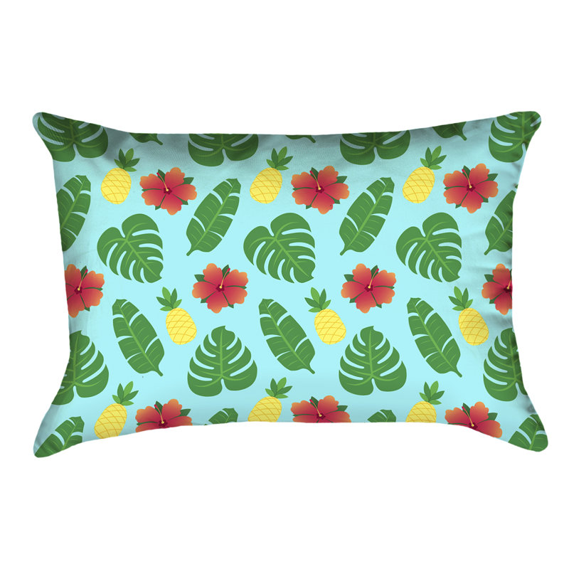 Coussin Katelyn Elizabeth, Bleu, Polyester