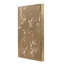 S / 2 23,8 x 1,6 x 23,8 po, décoration murale pour le salon, la salle à manger, le bureau, la chambre à coucher, 1S / NTC