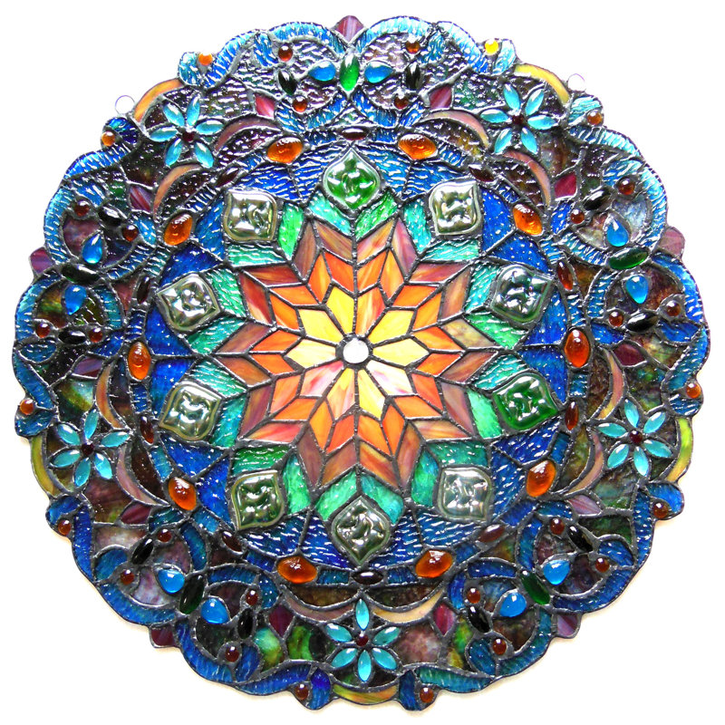Panneau de fenêtre fleur