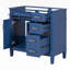Base de meuble-lavabo simple Taycee 35,40 seulement-531079729