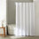 Calvin Klein Waffle Solid Shower Curtain