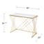 Bureau moderne avec plateau en verre