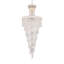 Lustre unique à niveaux 32 lumières avec accents de cristal Sterns-32478566