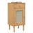 Alph 15.7'' W Solid Wood Nightstand-206514912