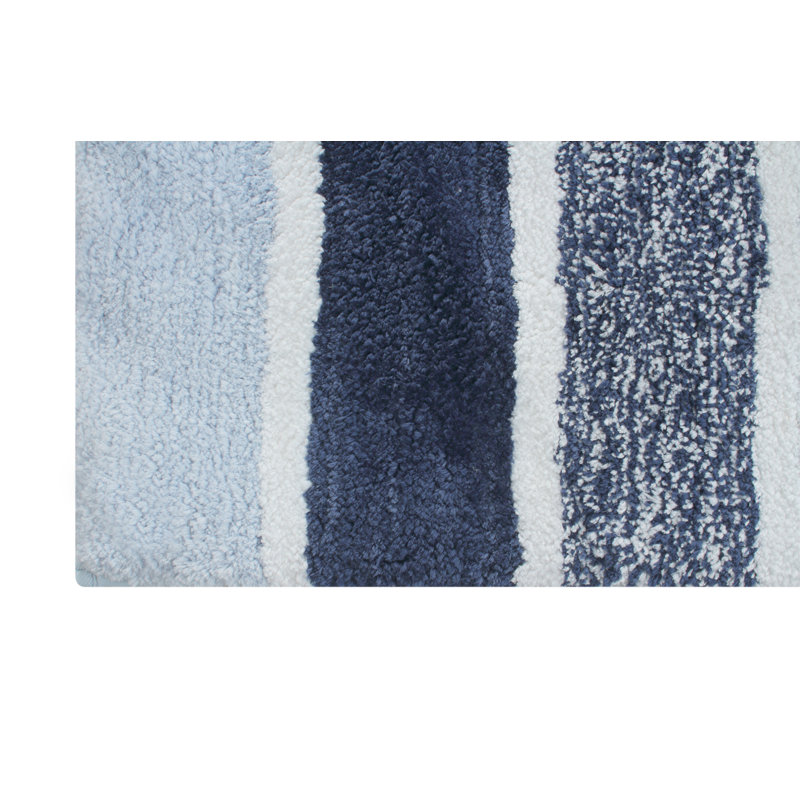 Sherrington Micro Tufted Bath Rug - 24"x40", Navy