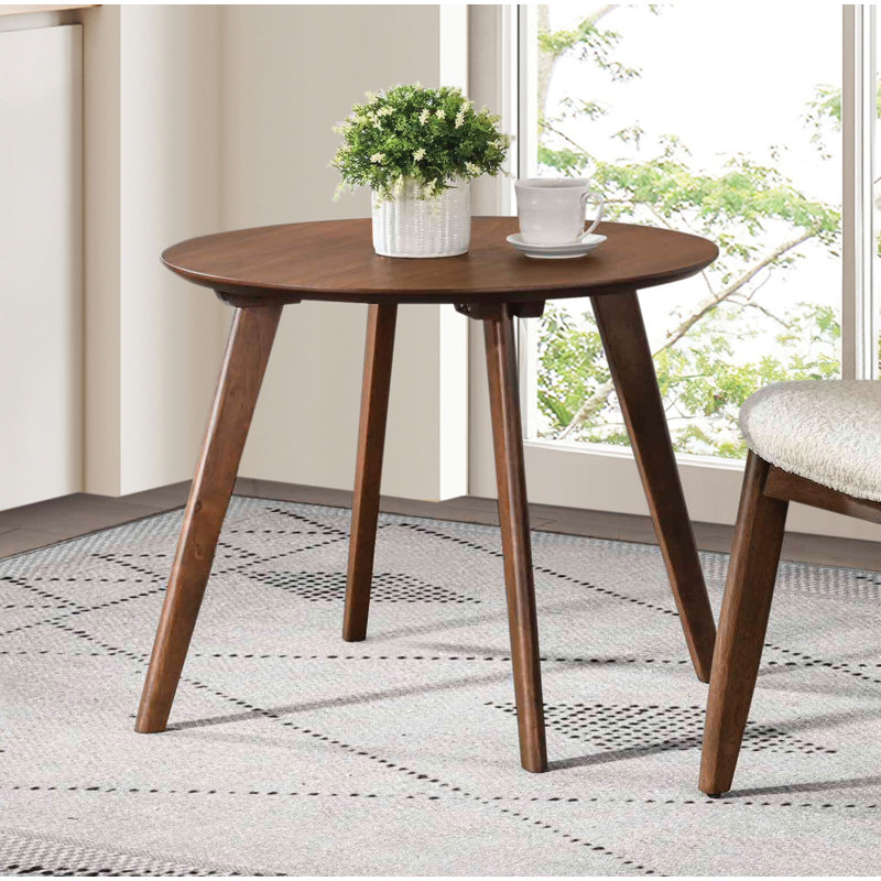 Contemporary Round Mid-Century Side Table