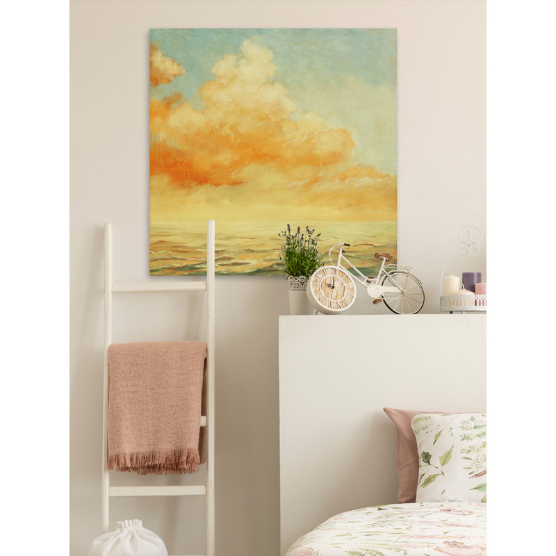 Enchanting 1 Piece Wrapped Canvas Painting, 20cm H x 20cm W x 3.81cm D