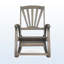 Chaise berçante en bois Marve-1876923791