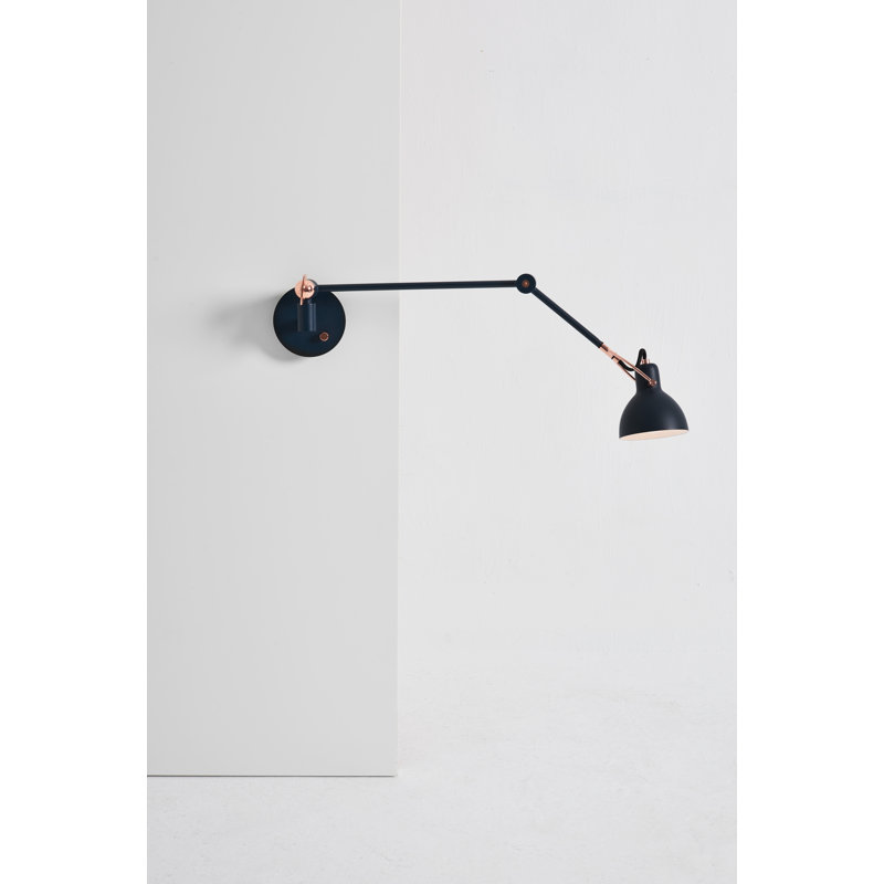 Lampe murale avec bras pivotant 1 lumières doux Krauss