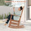 Chaise berçante d'extérieur en plastique-87454658