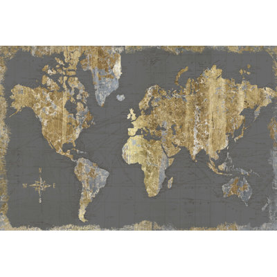 Gris carte dorée
