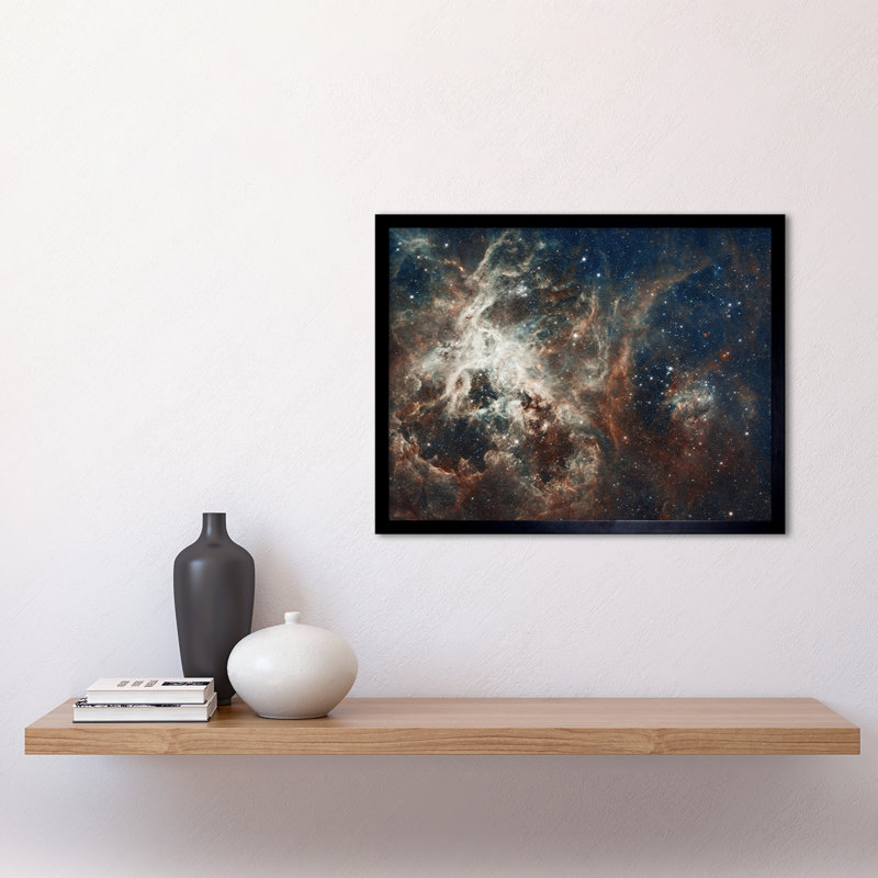 Hubble Space Panoramic View Of Turbulent Stellar Birth - Single Picture Frame Print