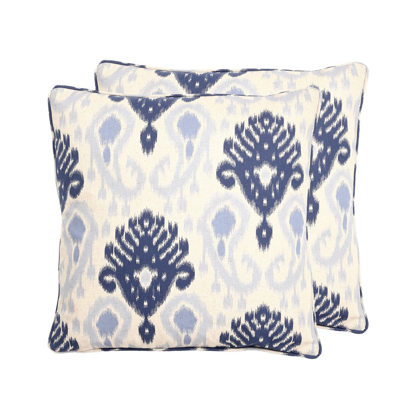 Housse de coussin carrée, Vieux vert, Housse de coussin seulement - sans coussin