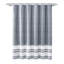 Rideau de douche simple à rayures 100% coton Nantucket-2046863632-2135419051
