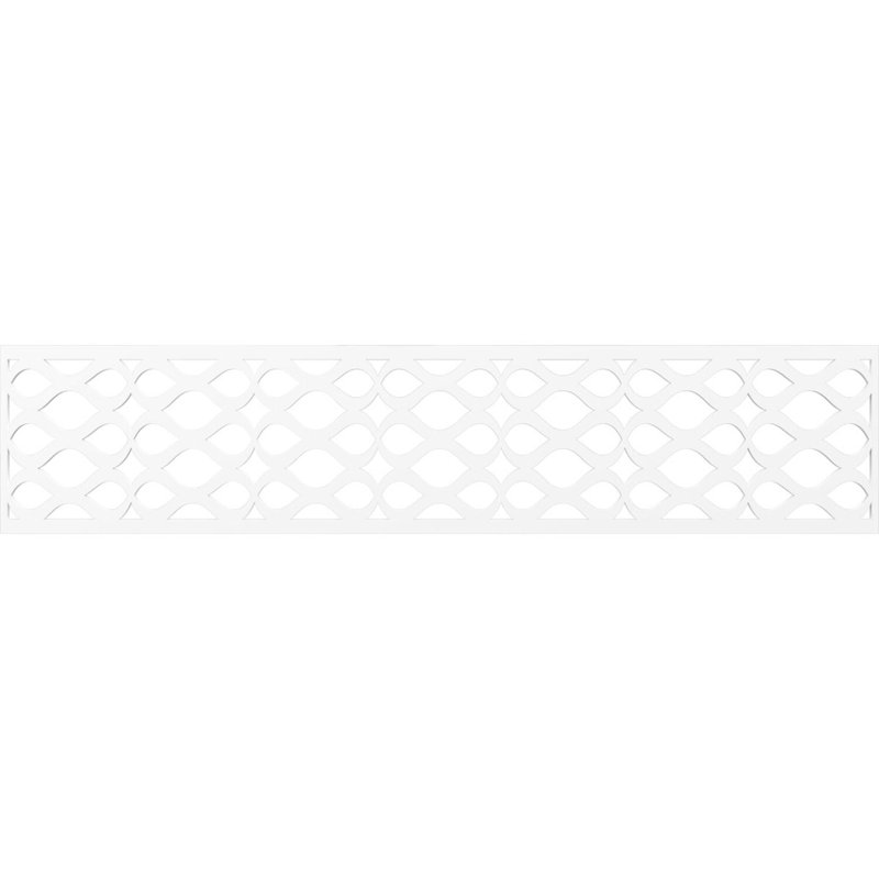Moulure de panneau Somerset, H 10 po x l 46,75 po x P 0,38 po, PVC de qualité architecturale