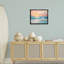  "Beach Waves Bright Sunset", art mural sur toile flottante par Arlington Prints-809318522-809318523