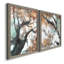 Fall Tree I - ensemble de 2 peintures encadrées-925247197-925247174