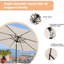 Parasol de marché 9 pi Juri-159783254