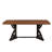 Marcotte 78-Inch Oak Top Dining Table With Interlocking Base-468723489
