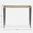 Michaele Antique Gold Console Table