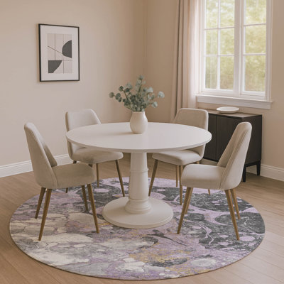 Tapis abstrait lavable à la machine Premium AMF1909