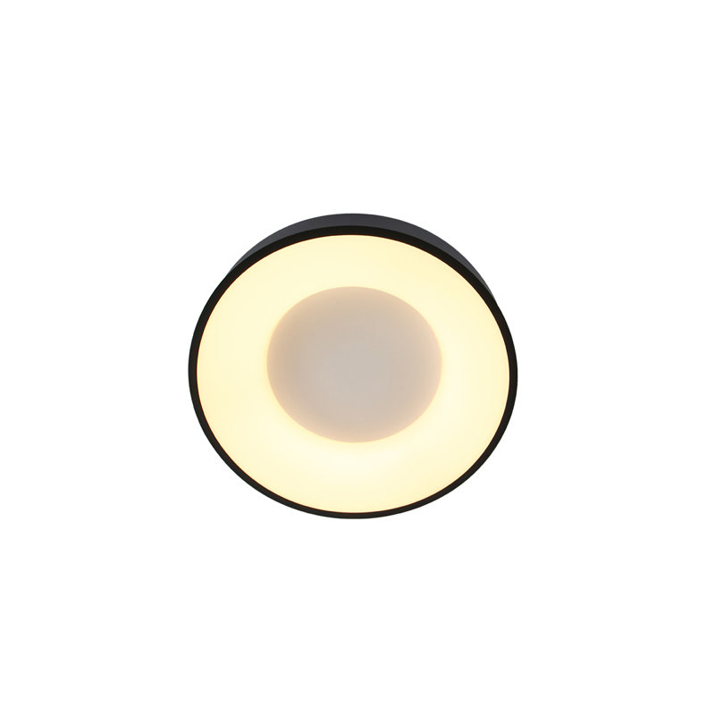 Aukievah LED Flush Mount, Black