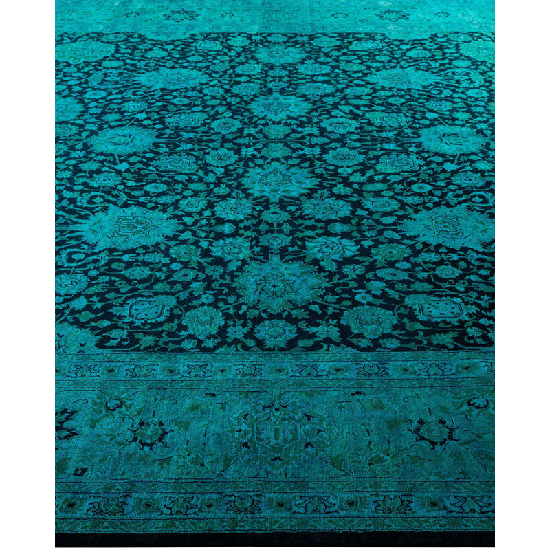 Zaniel One-of-a-Kind 9' 2" X 12' 0" Hand Knotted Area Rug