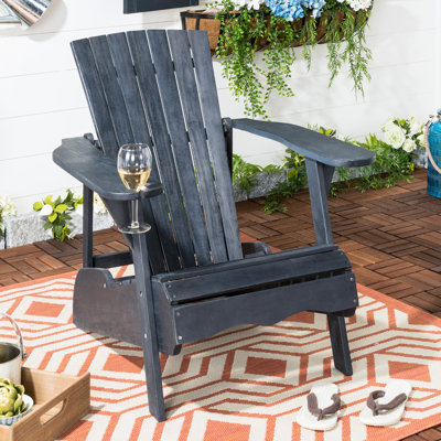 Chaise Adirondack en bois massif Briaca