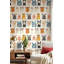 Papier peint animal fantaisiste amovible