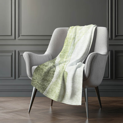 Addison Machine Washable Sherpa ASB667 Abstract Throw Blanket