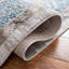 Tapis bleu / gris Rackerby-562734788