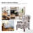 Ariany Floral Polyester Manual Reclining Chairs with Nailhead Trim-842269339