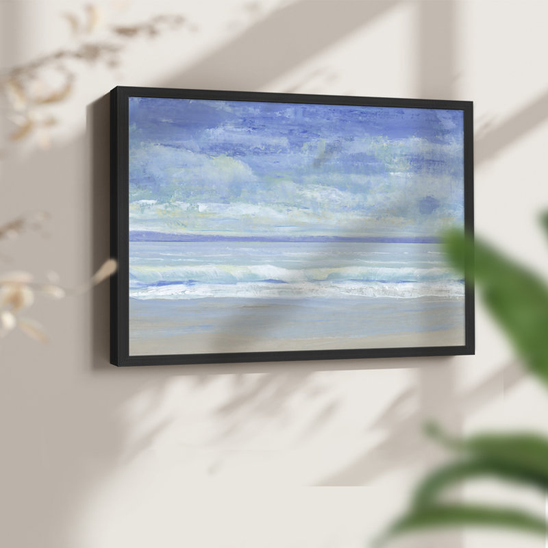 «Rolling Surf II», reproduction encadrée, Noir, noir, noir, noir, H 16 po x l 20 po