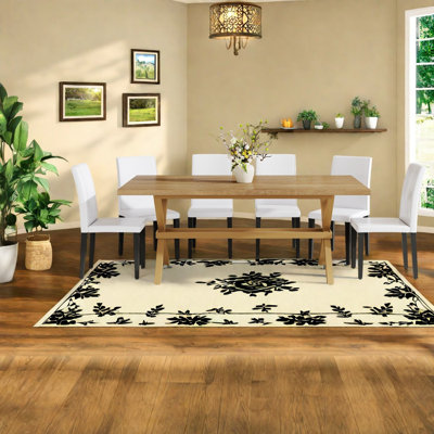 Modern Dining Table Sets(Must include both Table and Chair), MDF Wood