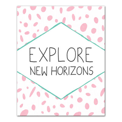 Art sur toile, "explore new horizons" Britton