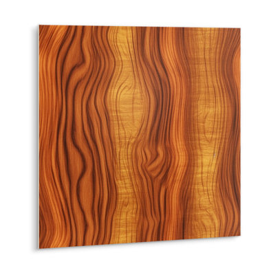 Chafton 30cm x 30cm PVC Wood-Effect Tile in Brown
