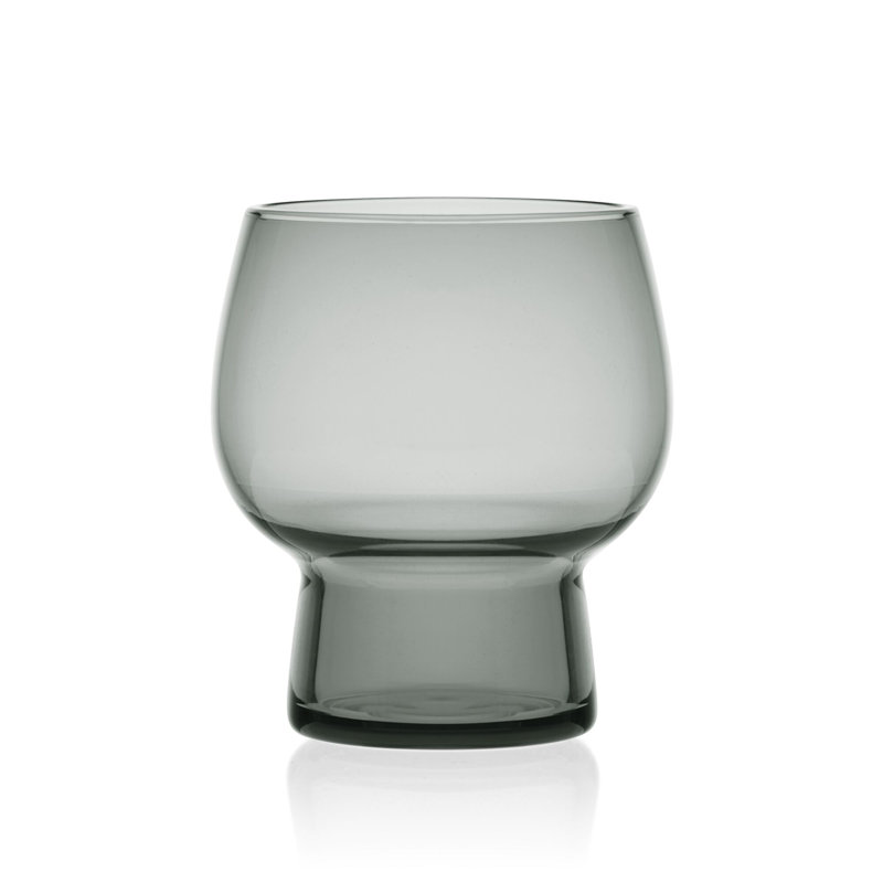 Phoebe 14 oz. Double Old Fashions Glasses, Smoke