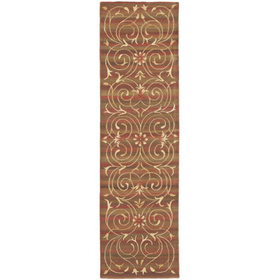 French Tapis Gold Area Rug