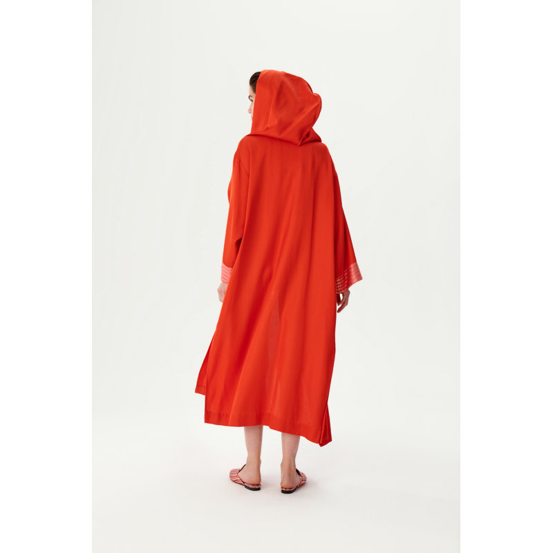 Hoody Kimono Orange