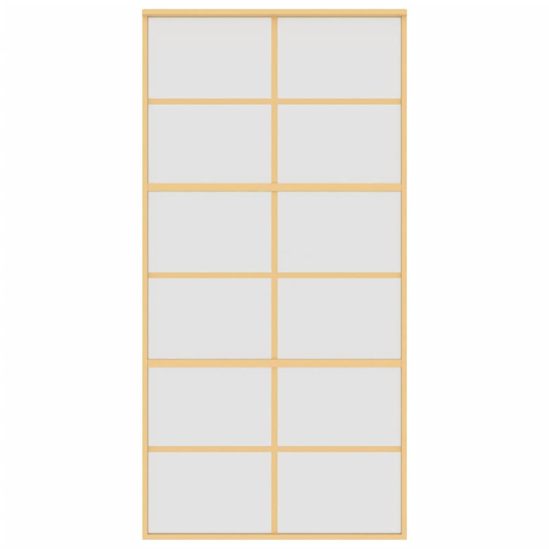 Hilger Metal Sliding Doors, 205cm H x 102.5cm W