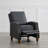 Bracking Upholstered Manual Push Back Recliner-1517759801