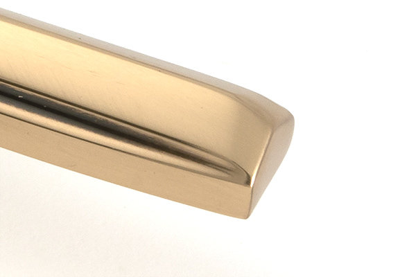 Art Deco Locking Fastener - LH, Polished Bronze