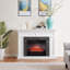 48IN MARBLE STONE MANTEL FIREPLACE