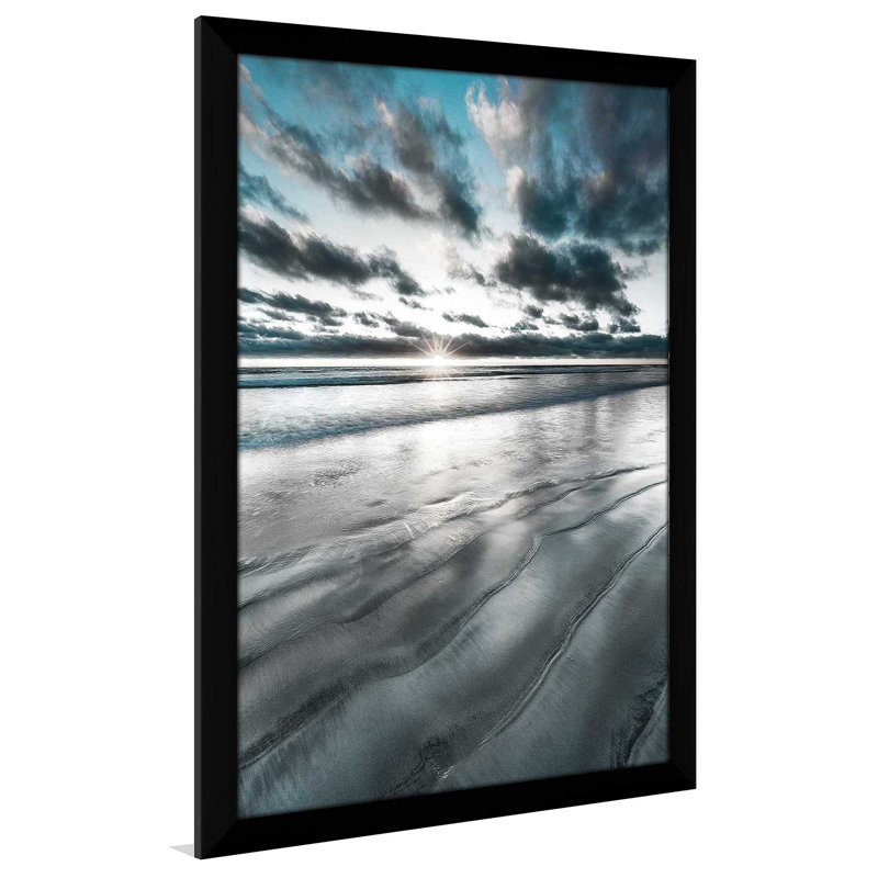 Soleil d'argent par Danita Delimont - photographie, Cadre noir, H 39,5 po x l 27,5 po x P 0,75 po